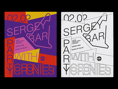 Sergey Bar Poster poster typography
