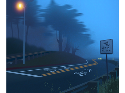 pleinair_1 art illustration nature plein air procreate road