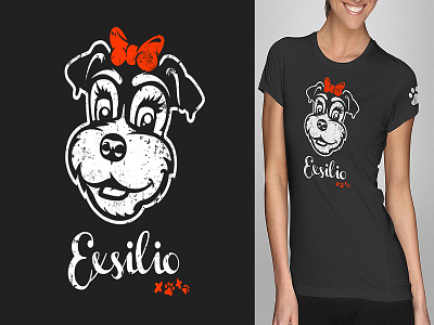 Exsilio Women's T-Shirts design dog womens tshirts