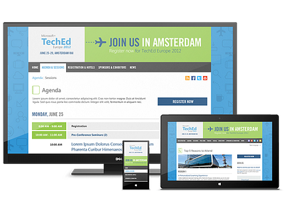 TechEd Europe Website