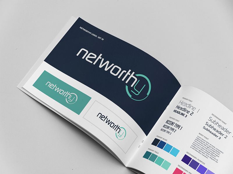 Networthy Style Guide design guidelines branding networthy style guide