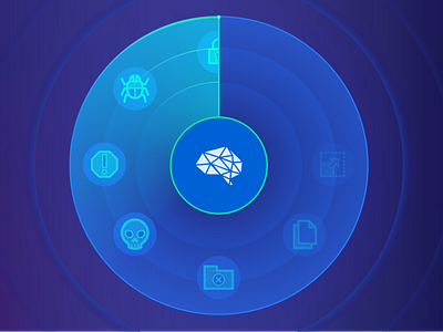 Radar Illustration for SaaS Product