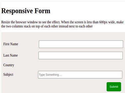 Responsive Form Using HTML and CSS by Qurat-ul-ain on Dribbble