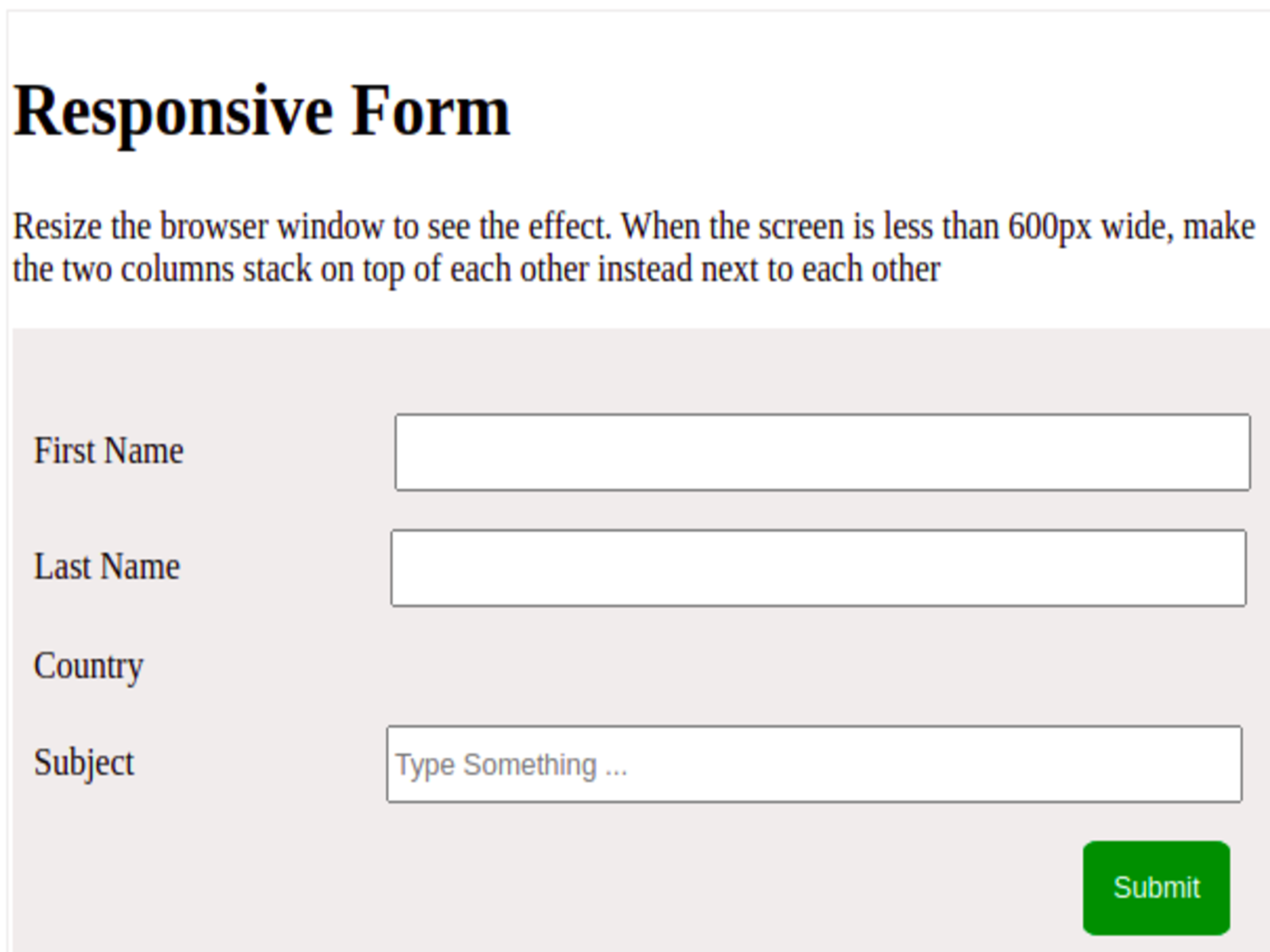 Responsive Form Using HTML And CSS By Qurat-ul-ain On Dribbble