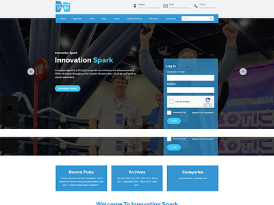 Innovation Spark Website