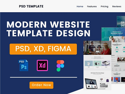 Pin em Web Templates Design Psd
