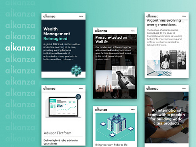 Alkanza Web Redesign