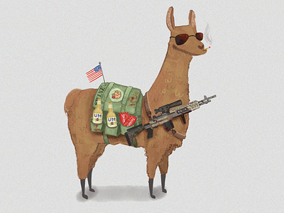 Come get some. american flag animal backpack badass beer blood sweat and tears cigarette dayz gun llama skittles smoke sunglasses swine twitch