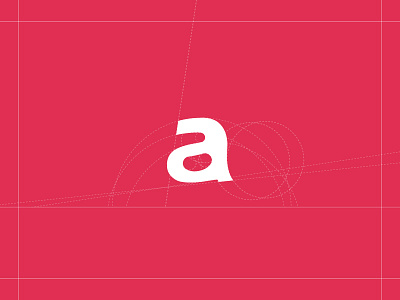 A Smile a branding design font identity logo red smile wireframe