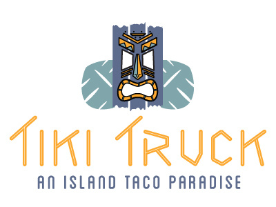 Tiki Truck Tacos food island leaf paradise taco tiki truck