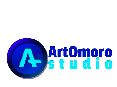 ArtOmoro Studio Logo branding design graphic design logo typography ui vector