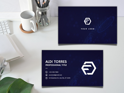 Aldi Torres Business Card Template branding curriculum vitae design graphic design illustration logo resume ui vector work