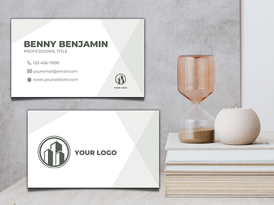 Benny Benjamin Business Card Template branding business business card card curriculum vitae design graphic design illustration logo resume ui vector work