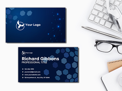 Richard Gibbons Business Card Template