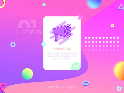 Interface design app，illustration interface