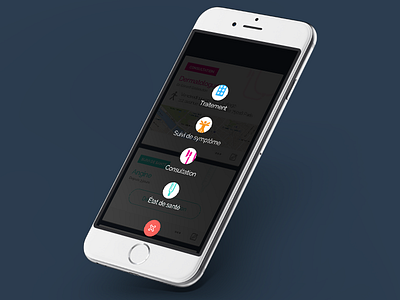 Mieux Vaut Prévenir // Add app freelance interface ios mobile paris flatdesign seempl studio ui ux