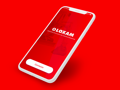 Loxam // Splachscreen app freelance interface ios iphone mobile paris seempl studio ui ux