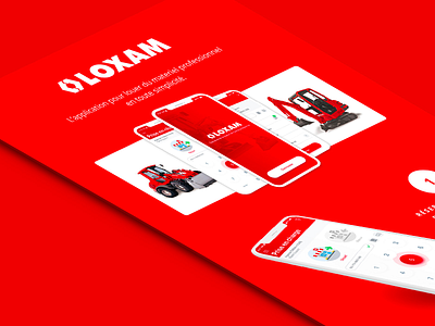Loxam app freelance interace ios iphone mobile mobile app paris seempl studio