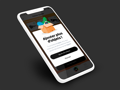 Spycin // popin app freelance interface ios iphone mobile paris seempl studio ui ux