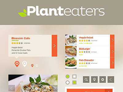 Planteaters // UI app icon interface ios iphone mobile seempl studio ui ux