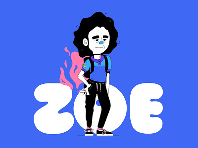 Zoe Personaje 2D