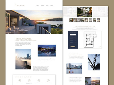 Southscape design web