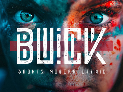 Buick Typeface design dribbble drizy studio ethnic font font halloween logo new popular typeface typography