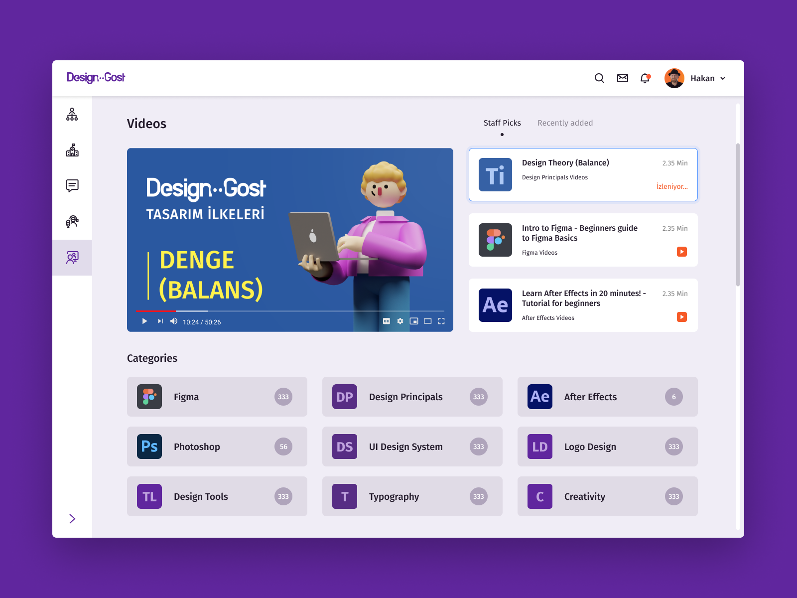 DesignGost Platform - Videos by Hakan Ertan on Dribbble