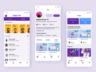DesignGost:  Mentoring Mobile App