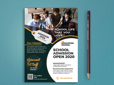 ADMISSION  FLYER  DESIGN