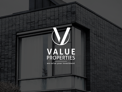 Value properties logo logo design visual identity