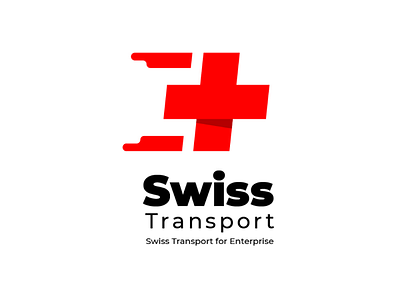 Swiss transport logo challenge design logo logo core logo design logocore
