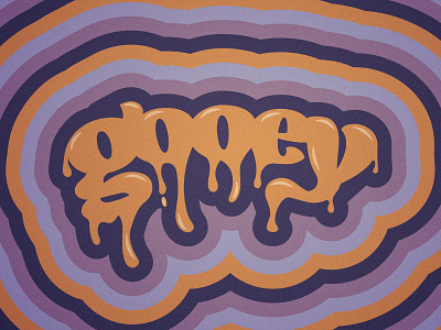 GOOEY album artwork album cover glass animals gooey typography