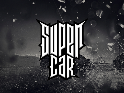 Supercar typeface