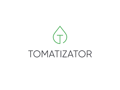 TOMATIZATOR logo brand brand identity design design studio garden logo logodesigner logodesing logotipo logotype symbol visual identity