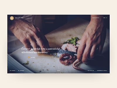 Chorvatský mlýn prague restaurant webdesign webdesigner webdevelopment website
