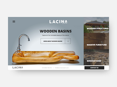 LACINA Wood Art art webdesign webdeveloper webdevelopment websites wood