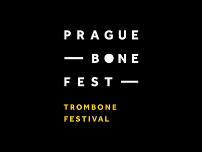 PRAGUE BONE FEST Logo festival logo new logo