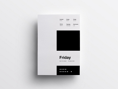 5/7 One Week in Type clean daily design helvetica layout minimal poster swiss type typography