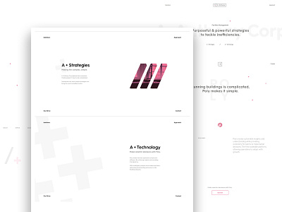 Web Design Concept - AAC brand branding clean design minimal minimalism typography ui ux web white