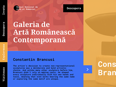 MNAR homepage design arts cazacioc design figma website