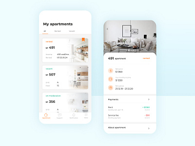 Apartment rental app