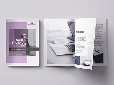 The booklet 2018 booklet brochure design graphic minimalism print