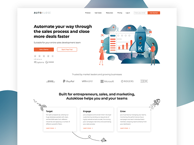 Autoklose website redesign