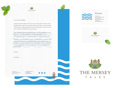 The Mersey Tales Brand guidelines adobe art blue brand branding brochure company creative design identity illustration illustrator letters logo modern simple typography ui vector