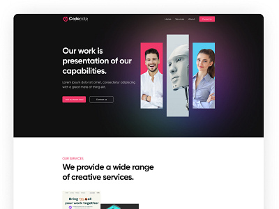 Codenote Website app branding design illustration logo typography ui ux