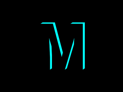 M for Minimalist 36days m 36daysoftype 36daysoftype06 design dribbble dribbblers illustrator m