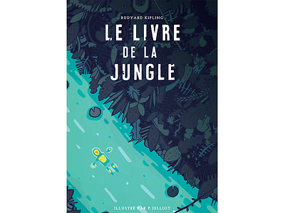 The Jungle Book aerial view blue book illustratrion jungle le livre de la jungle livre photoshop the jungle book