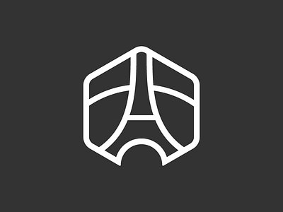Les Contemporains logo logo design paris