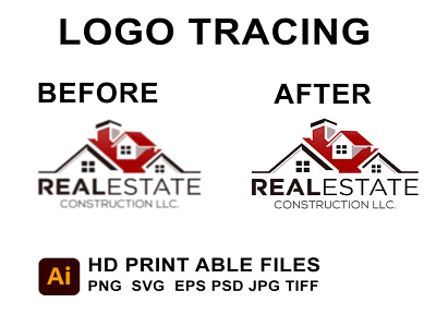 Vector Tracing Logo adobe graphic design illustration logo tracing vector